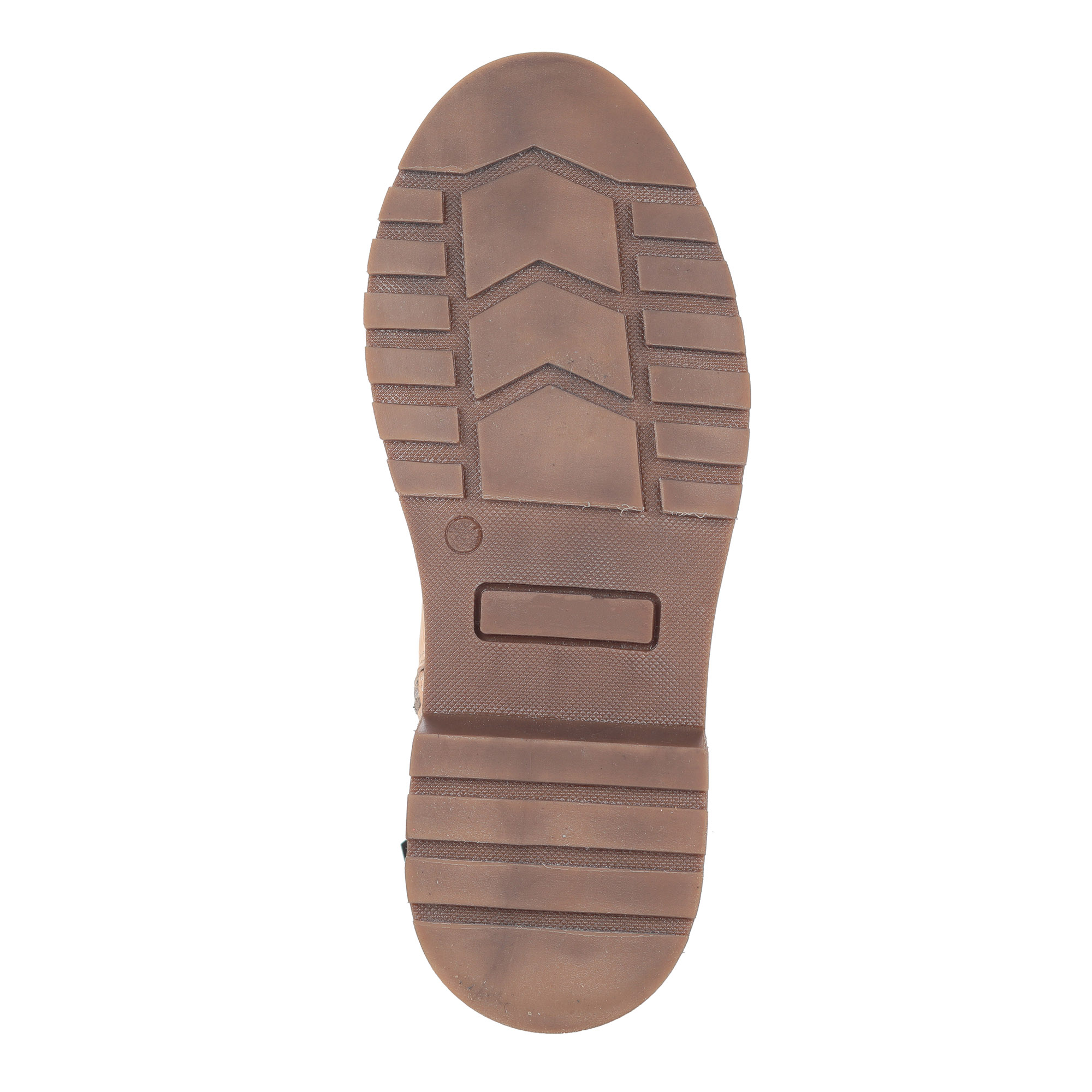 Бежевые ботинки из нубука на шерсти Respect, размер 40, цвет коричневый - фото 5