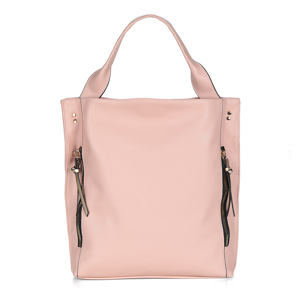 фото Розовая вместительная сумка portofiano