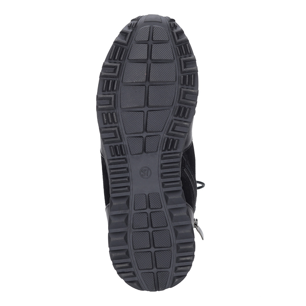 Черные кроссовки на шерсти Respect, размер 41, цвет черный - фото 5