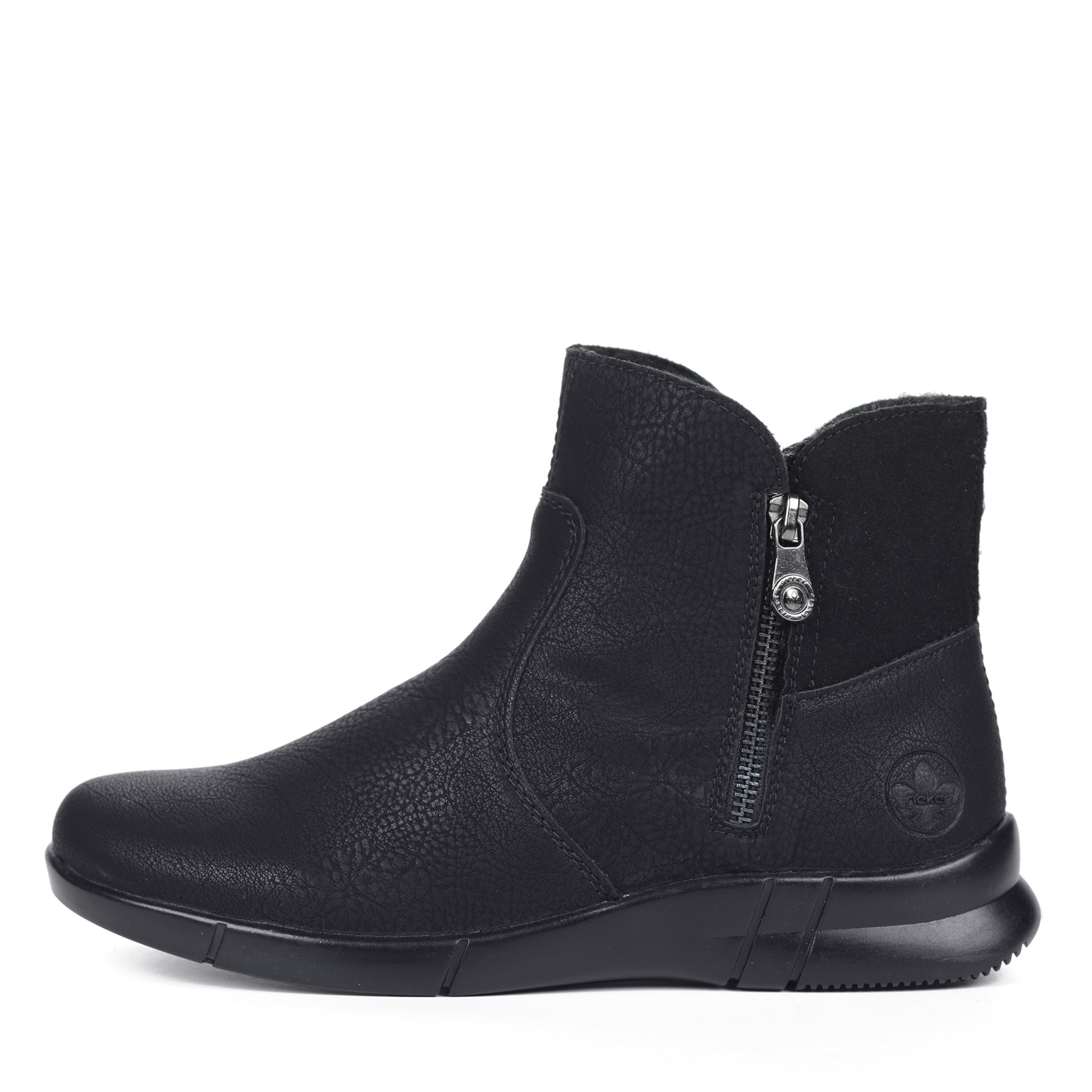 Черные ботинки Rieker, размер 37, цвет черный - фото 2