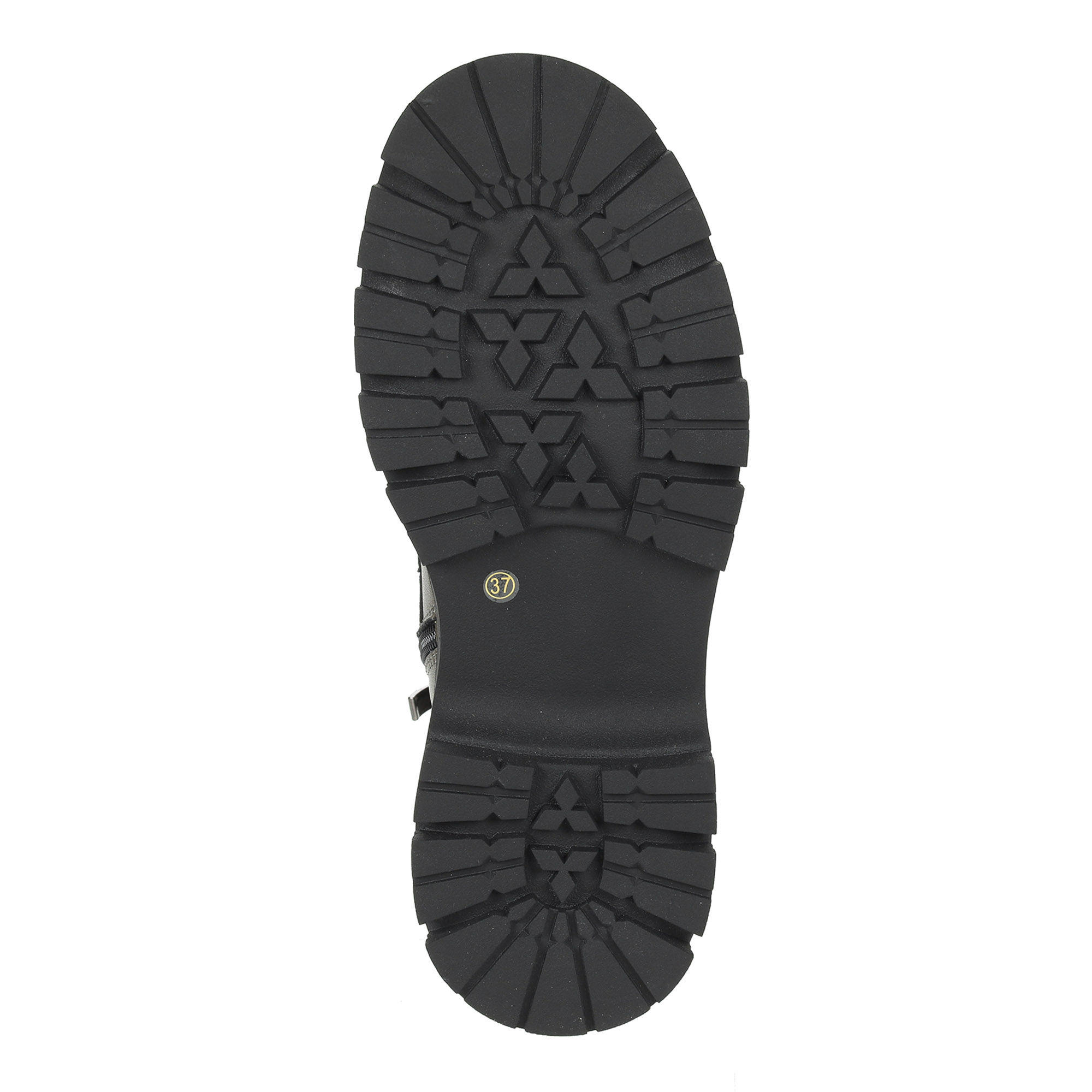 Коричневые ботинки на шнуровке из кожи на подкладке из натуральной шерсти на рифленой подошве Respect, размер 41, цвет коричневый - фото 8