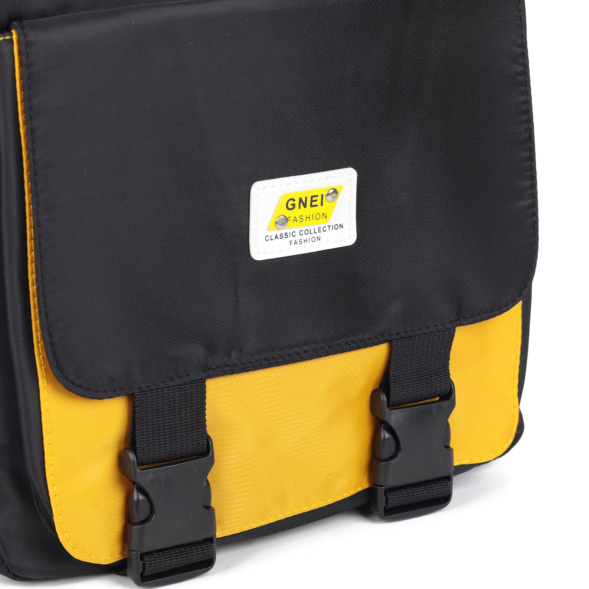 фото Черно-желтый рюкзак из текстиля respect