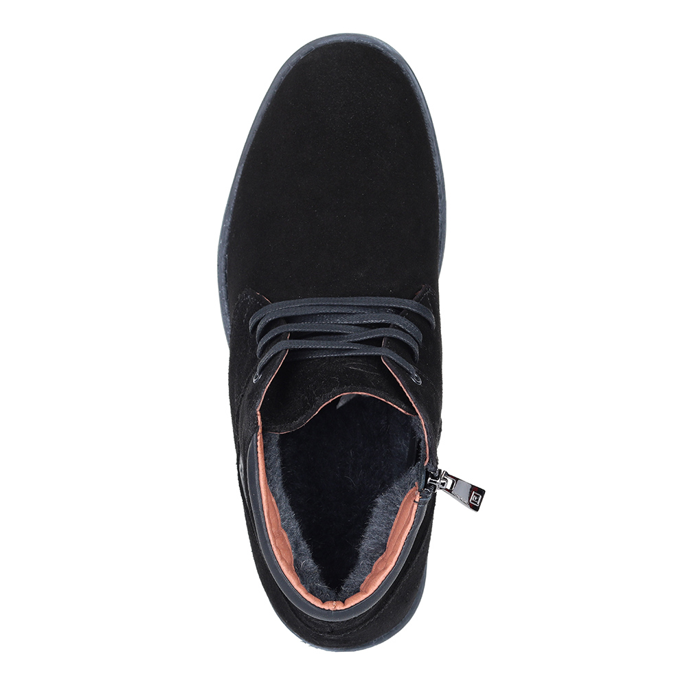 Черные ботинки на натуральном меху Respect, размер 40, цвет черный - фото 4