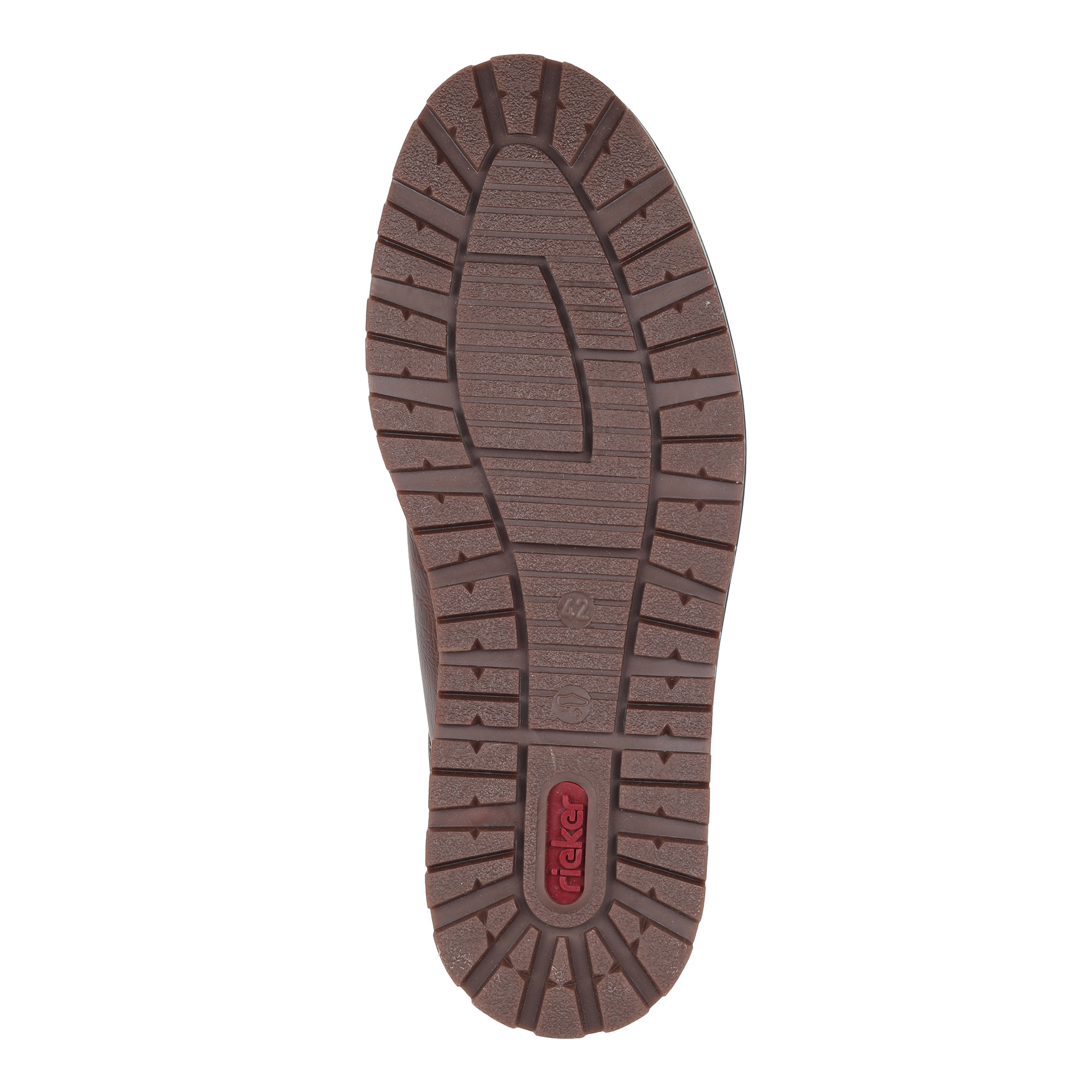 Коричневые ботинки из комбинированных материалов Rieker, размер 43, цвет коричневый - фото 5