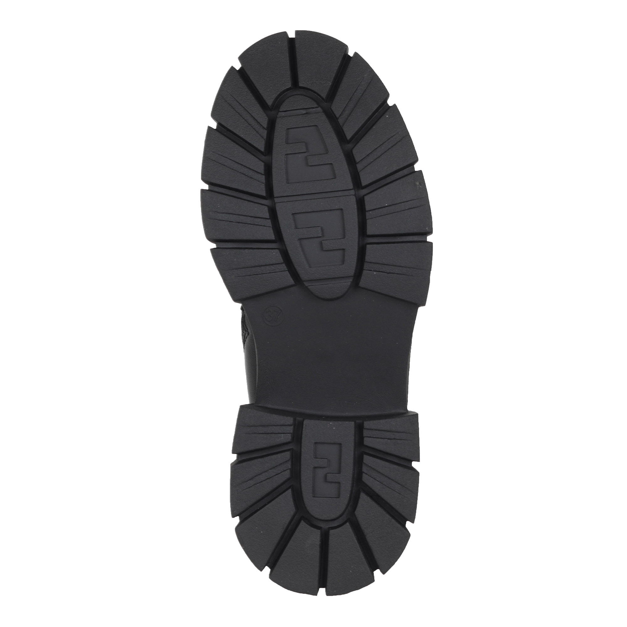 Черные ботинки из кожи на подкладке из натуральной шерсти на молнии и тракторной подошве Respect, размер 37, цвет черный - фото 6