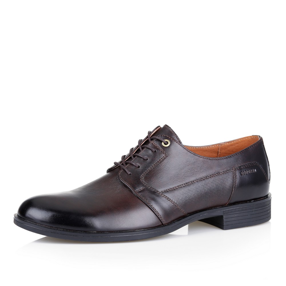 

Кожаные полуботинки коричневого цвета, Кор.