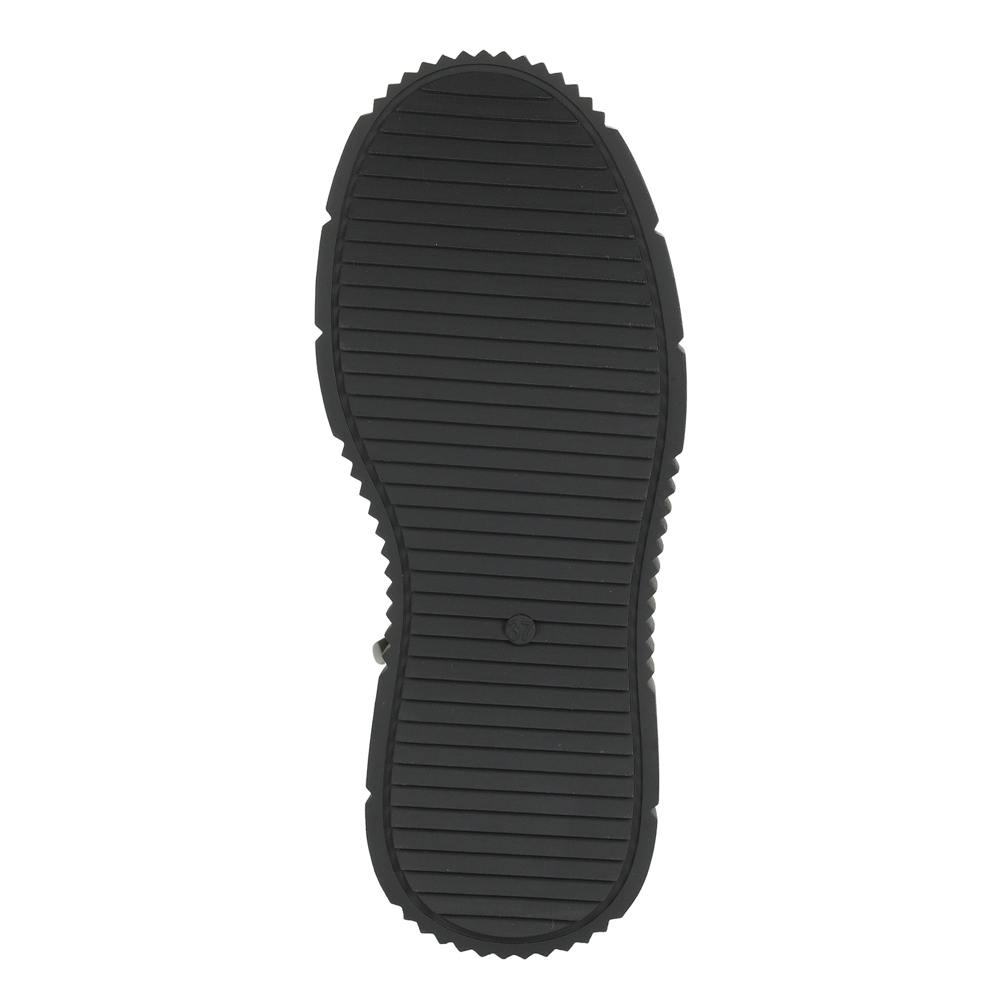 Черные спортивные ботинки на шнуровке из кожи на подкладке из натуральной шерсти Respect, размер 38, цвет черный - фото 7