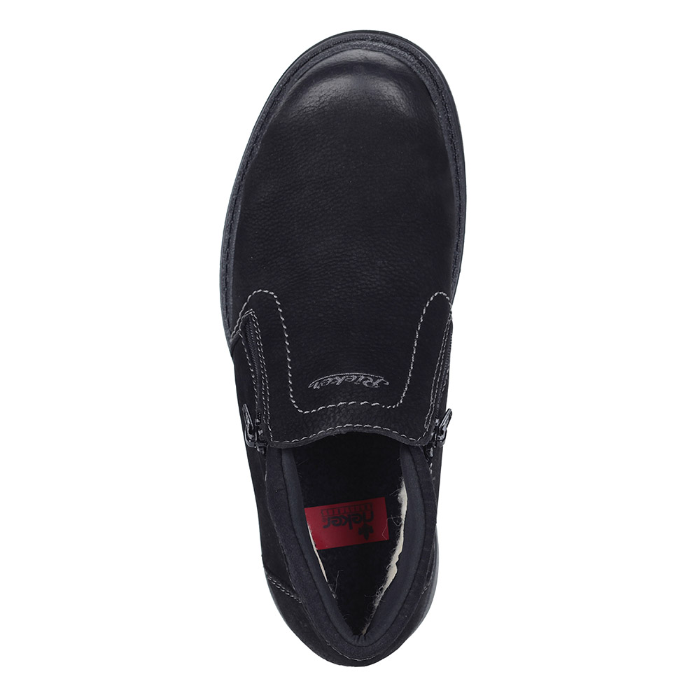 Черные ботинки без шнуровки Rieker, размер 40, цвет черный - фото 4