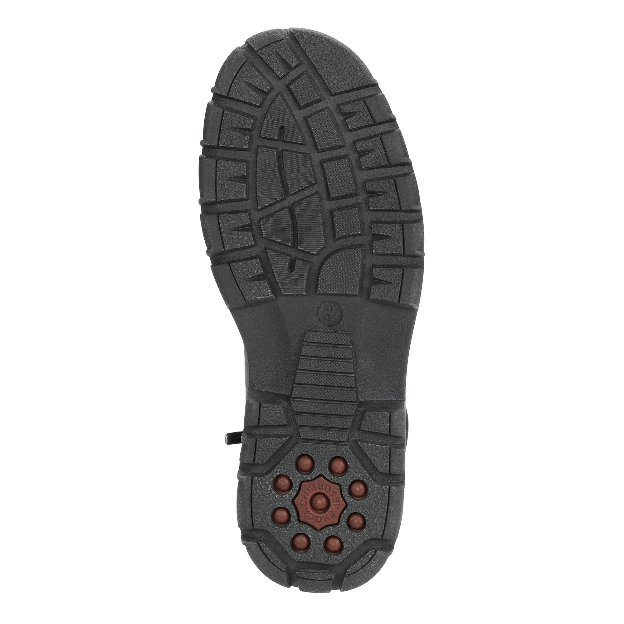 Черные утепленные ботинки из экокожи Relife, цвет черный - фото 8