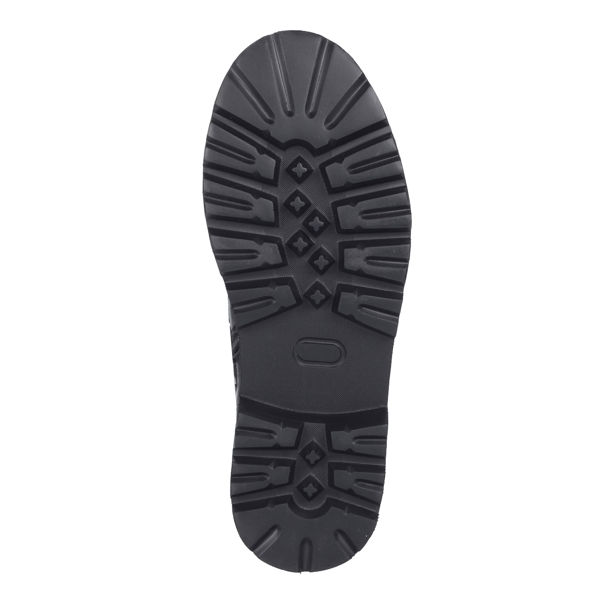 Черные полусапоги из кожи на шнуровке Respect, размер 37, цвет черный - фото 7