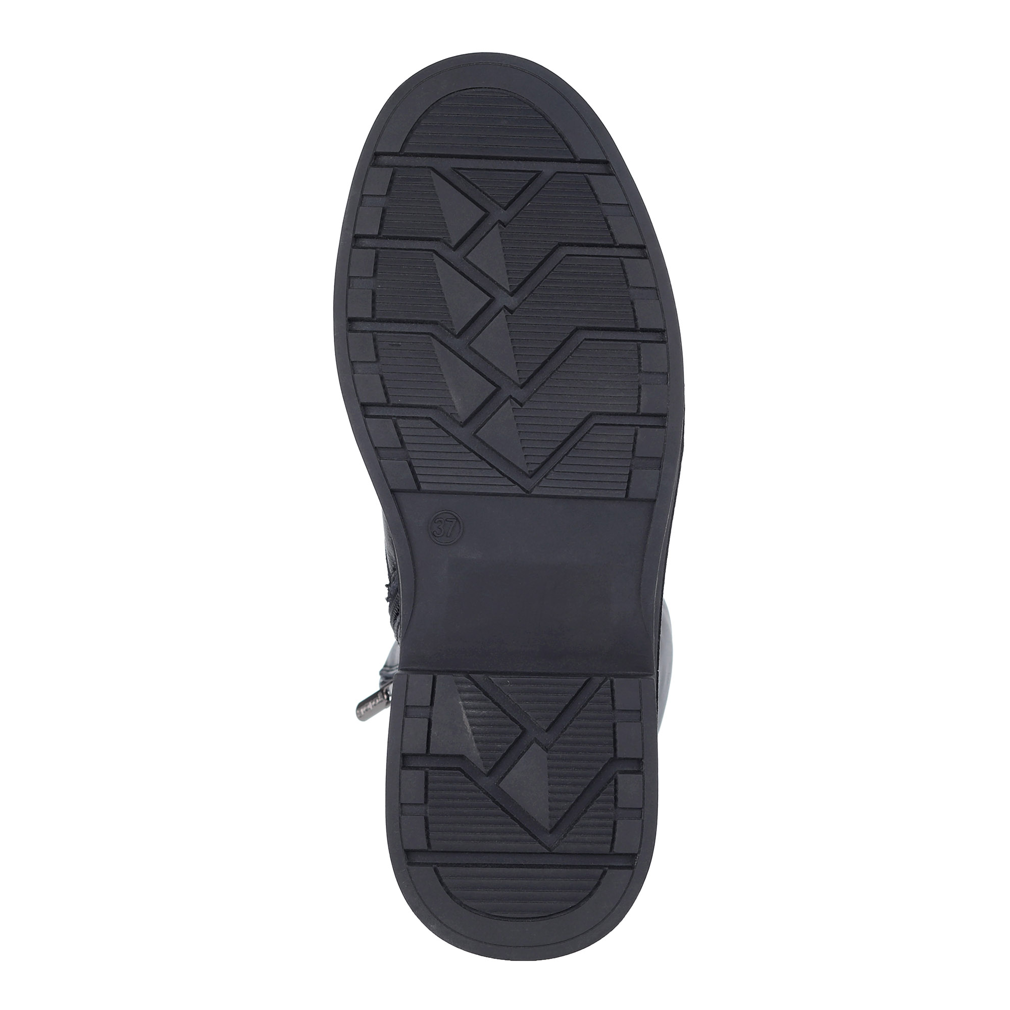 Черные ботинки из кожи на шерсти Respect, размер 41, цвет черный - фото 5