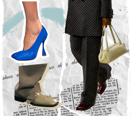 обувь с квадратным мысом – тренды женской обуви весна-лето 2024