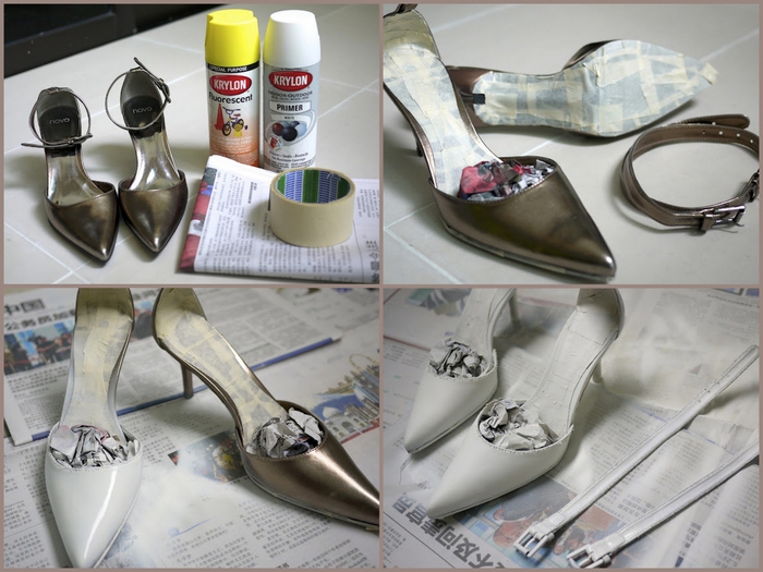 Как покрасить туфли в домашних условиях