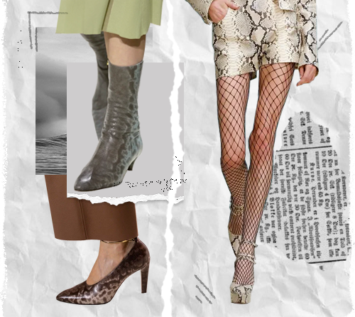 туфли и полуботинки с анималистичным принтом – тренды женской обуви весна-лето 2024