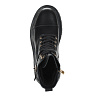 Черные ботинки из натуральной кожи с шерстяным подкладом
