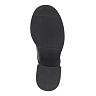 Черные закрытые туфли из кожи на квадратном каблуке