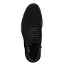 Черные зимние ботинки из натурального велюра