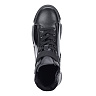Черные кожаные ботинки на шнуровке