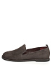 Коричневые лоферы из велюра RESPECT PREMIUM