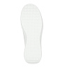 Белые кроссовки из гладкой кожи с перфорацией