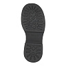 Черные ботинки из гладкой кожи