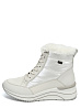Белые зимние ботинки из экокожи Remonte