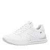 Белые кроссовки из кожи и экокожи Rieker Sport