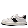 Белые кеды из гладкой кожи CorsoComo