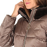 Куртка женская зимняя коричневая