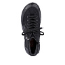 Черные ботинки из экокожи