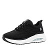 Черные текстильные кроссовки Rieker Sport