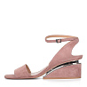 Розовые босоножки из велюра CorsoComo
