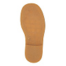 Бежевые ботинки челси из кожи на подкладке из текстиля на утолщенной подошве