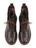 Коричневые зимние ботинки из кожи Respect