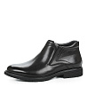 Черные ботинки из гладкой кожи CorsoComo
