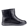 Черные ботинки из кожи на шерсти BURGERSCHUHE