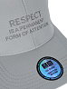 Бейсболка мужская летняя серая из полиэстера Respect