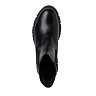 Черные ботинки челси из натурального нубука