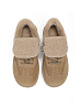 Бежевые зимние кеды из велюра RSP LAB