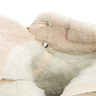Белые утепленные кроссовки из гладкой кожи