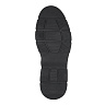Черные ботинки на шнурках из кожи на подкладке из натуральной шерсти