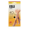 Носки Esli Mira 40 den, разм. 23-25 чёрные Conte