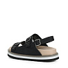 Черные сандалии из экокожи на подкладке из экокожи Nine West