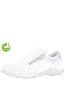 Белые кроссовки из кожи