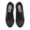Черные кроссовки из кожи и экокожи Rieker Sport