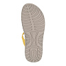 Желтые сандалии их экокожи на спортивной подошве