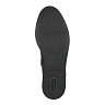 Черные ботинки из кожи на подкладке из текстиля на утолщенной подошве