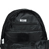 Черный рюкзак из текстиля с наружными карманами