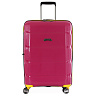 Пурпурный вместительный чемодан из полипропилена