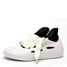 Черно-белые кеды из резины CorsoComo
